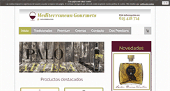 Desktop Screenshot of mediterraneangourmets.org
